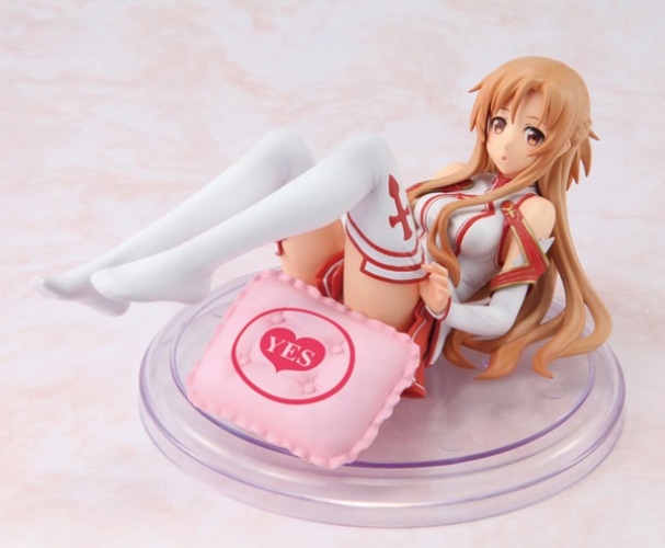 Sword Art Online - Asuna - 1/8 - Niizuma wa itsudemo YES-makura ver. (Chara-Ani, Toy's Works) - Brand New