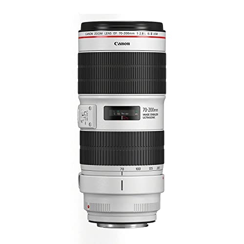 Canon EF 70-200mm f/2.8L IS III USM Lens - Telephoto Zoom | 3.5-stop Image Stabilizer | Action, Travel, Sports, Wildlife - Single