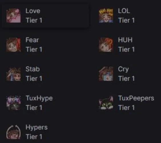 New Emotes Comission