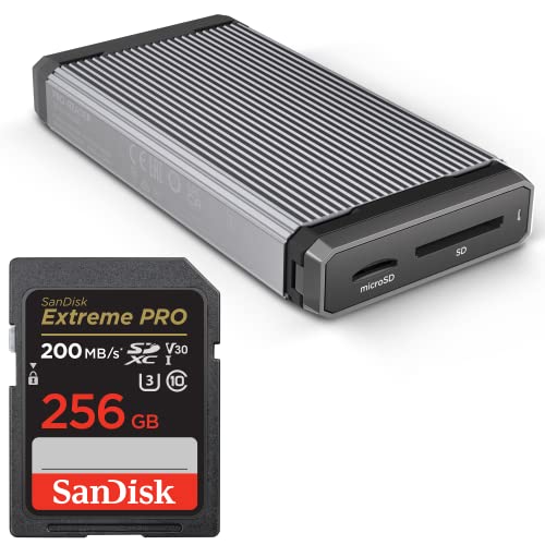 SanDisk 256GB + Memory Card Reader