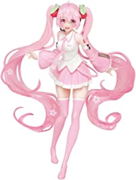 Taito 451113600 Project Diva Hatsune Miku Sakura Version Figure, 7"