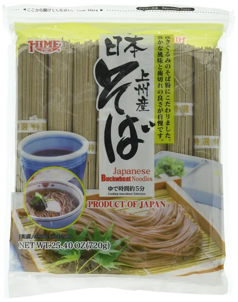Twin Pack Hime Dried Buckwheat Soba Noodles, 25.40 Ounce (Pack of 2) - 1.58 Pound (Pack of 2)