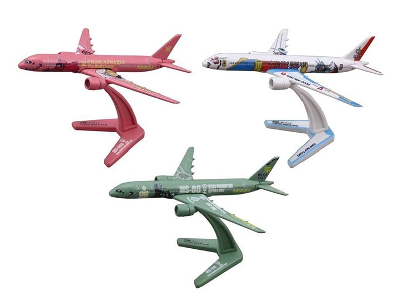 Mobile Suit Gundam Deco Air Set of 3 Exclusive Model Kits