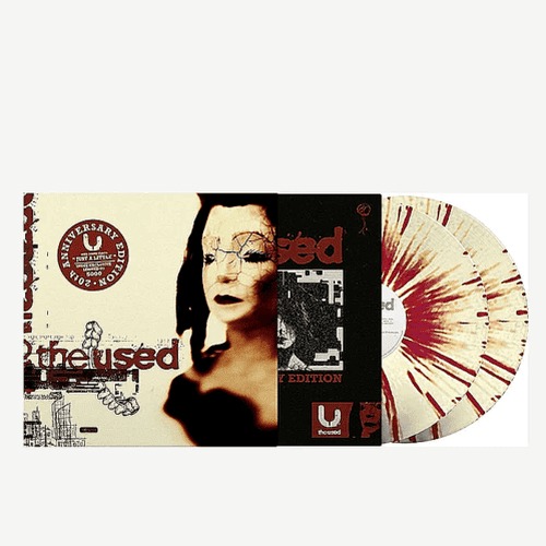 Used, The - The Used - Milky Clear w/ Oxblood Splatter Color Vinyl 2LP Import