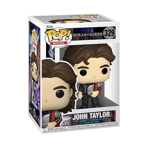 Funko POP! Rocks: Duran Duran - Wild Boys John Taylor - Collectable Vinyl Figure - Gift Idea - Official Merchandise - for Kids & Adults - Music Fans - Model Figure for Collectors and Display - Retro