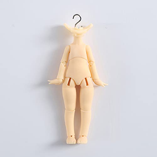 XiDonDon UFDoll 1/12 Body for GSC, STO Head 1 / 12bjd Doll Action Figure Jointed Doll Replacement Body Doll Body Accessory Toy (Almond Skin) - Almond Skin