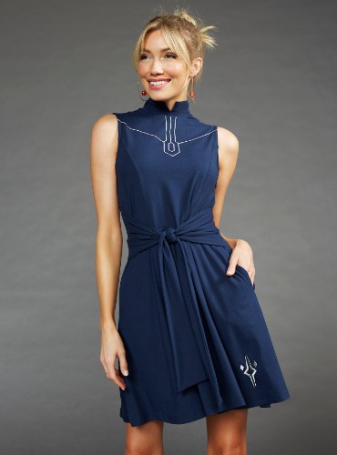 Her Universe Star Wars Ahsoka Tano Tie-Front Dress