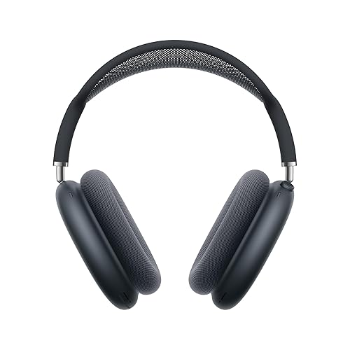 Apple AirPods Max Wireless Over-Ear Headphones, Pro-Level Active Noise Cancellation, Transparency Mode, Personalised Spatial Audio, USB-C Charging, Bluetooth Headphones for iPhone, Midnight ​​​​​​​ - Midnight - USB-C
