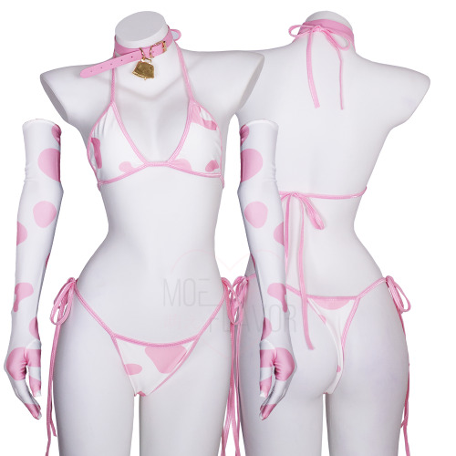 Cow Bikini - Pink / XL/2XL