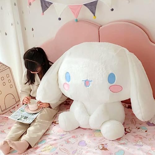 Plush toys 1pc 55cm Cartoon Anime Figure Japanese Cute Cinnamoroll Big Eared Dog Large Plush Sitting Doll Pillow Toys Children Birthday Gift