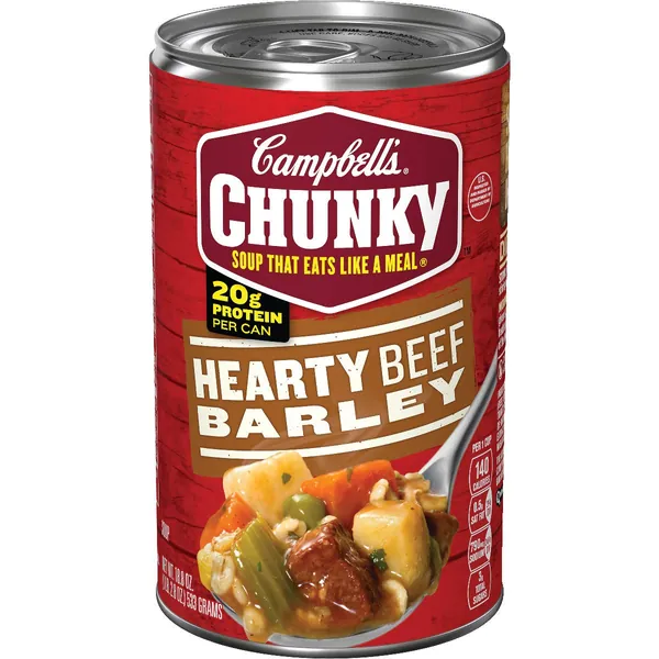 Campbell's Chunky Hearty Beef Barley Soup