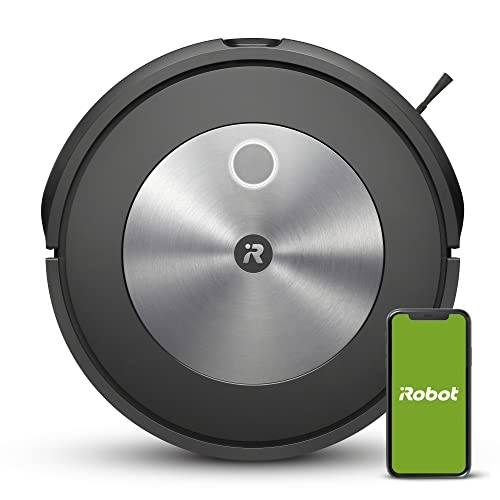 iRobot Roomba j7 (7150) Wi-Fi Connected Robot Vacuum - Identifies and avoids Obstacles Like pet Waste & Cords, Smart Mapping, Works with Alexa, Ideal for Pet Hair, Carpets, Hard Floors, Roomba J7 - j7 w/ Visual Navigation & Obstacle Avoidance