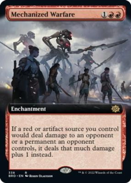 Mechanized Warfare | The Brothers' War Variants | Standard | Card Kingdom