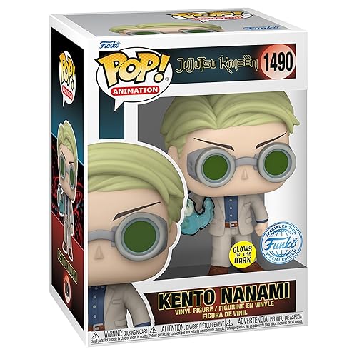Funko Pop! Animation: Jujutsu Kaisen - Kento Nanami GITD Special Edition Multicolor Exclusive JJK #1490