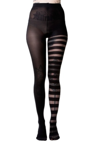 Libra Tights [B] | One Size / Black / 90% Nylon 10% Elastane