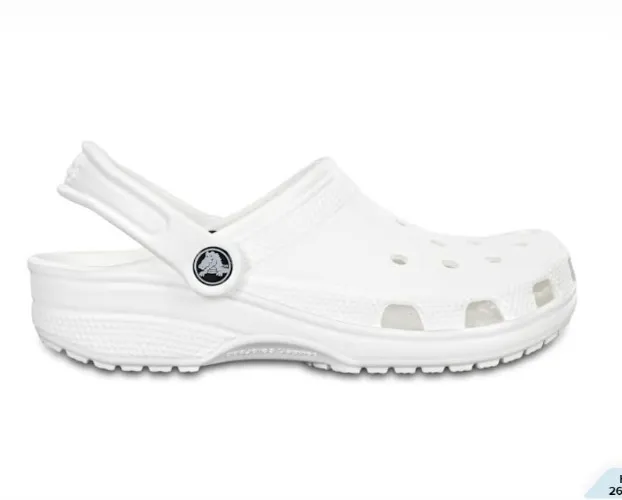 White crocs for glob