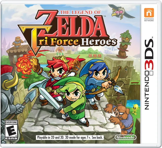 The Legend of Zelda: TriForce Heroes - 3DS - Original Version