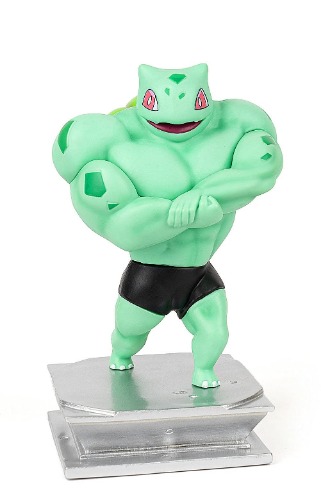 Anime Action Figure Buff Figyre Muscle Statue Figurine Bodybuilding Series Collection Birthday Gifts PVC 7 " - Bulbasaur