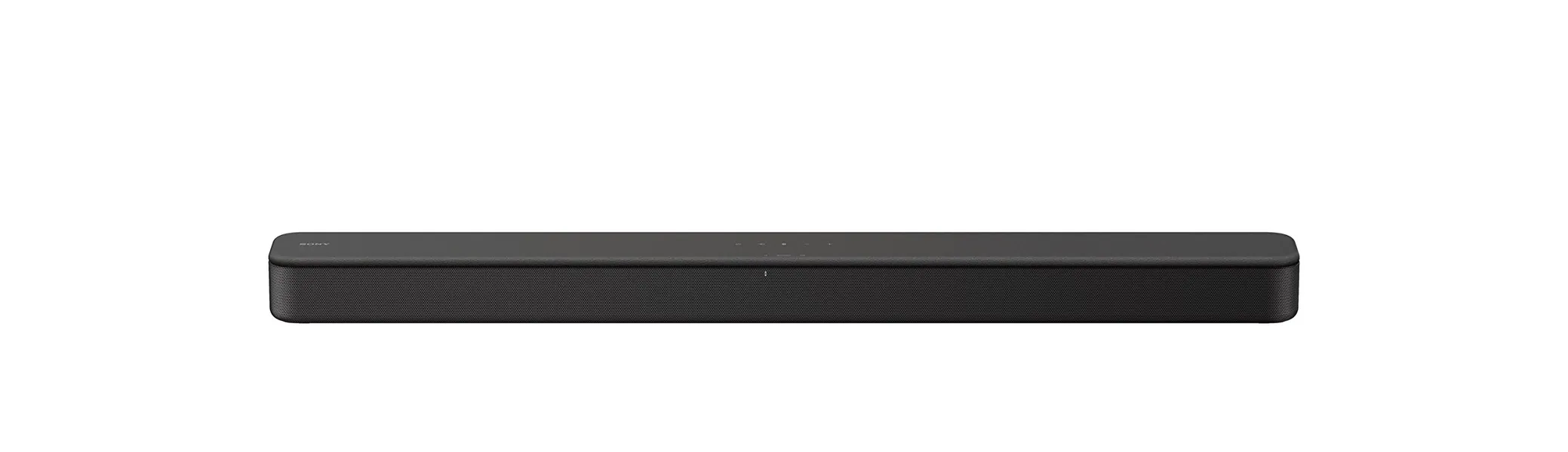 Sony S100F 2.0ch Soundbar with Bass Reflex Speaker, Integrated Tweeter and Bluetooth, (HTS100F), easy setup, compact, home office use with clear sound black - 