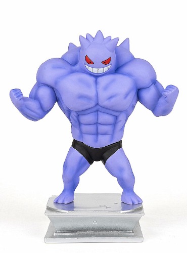 Anime Action Figure Buff Figyre Muscle Statue Figurine Bodybuilding Series Collection Birthday Gifts PVC 7 " - Gengar