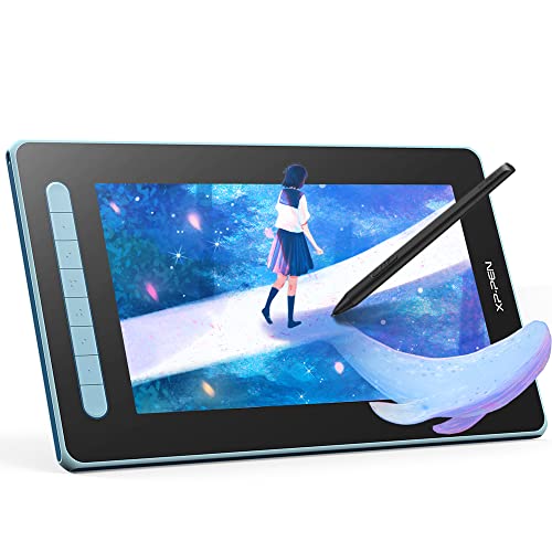 XPPen Drawing Tablet with Screen, 12 inch - Blue