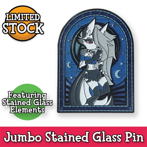 Loona - Stained Glass JUMBO ENAMEL PIN *LIMITED RUN* | Enamel Pin