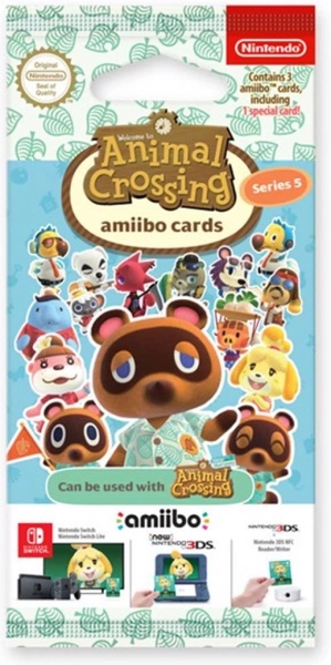 Animal Crossing Amiibo Cards Serie 5 (1 pakje) (Trading Card Games) kopen