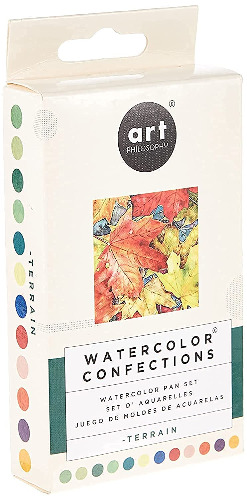 Prima Marketing Watercolor Confections Pan Set "Terrain"
