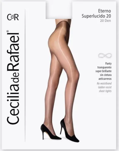 Super glänzende Strumpfhose Cecilia de Rafael