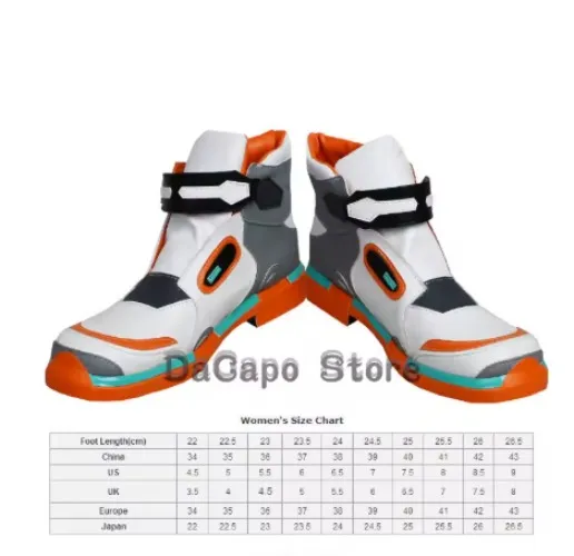Overwatch Juno Cosplay Shoes