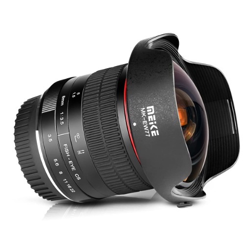 Meike Optics MK 8mm f3.5 Fisheye Lens Ultra Wide Angle for Canon EF Mount