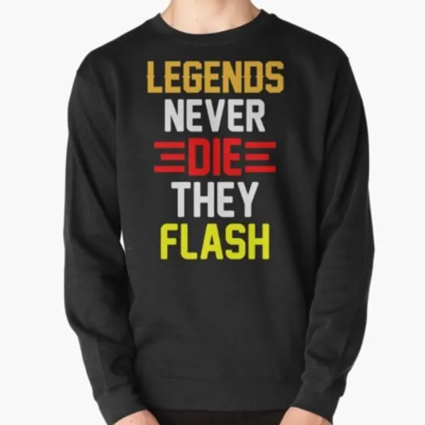 Legenden sterben nie Sie Flash Pullover von ZixueGaming