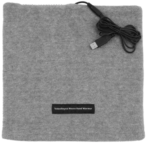 ValueRays USB Mouse Hand Warmer, USB Hand Warmer, Hand Warmer, Hand Warmer Pouch, Hand Warmer Blanket, Warm Mouse Pad, Heated Mouse Pad, Mouse Pad Warmer, Computer Mouse Cover, Infrared Heat Pad