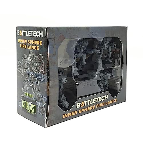 Catalyst Game Labs BattleTech Mini Force Pack: Inner Sphere Fire Lance for 15 years and up