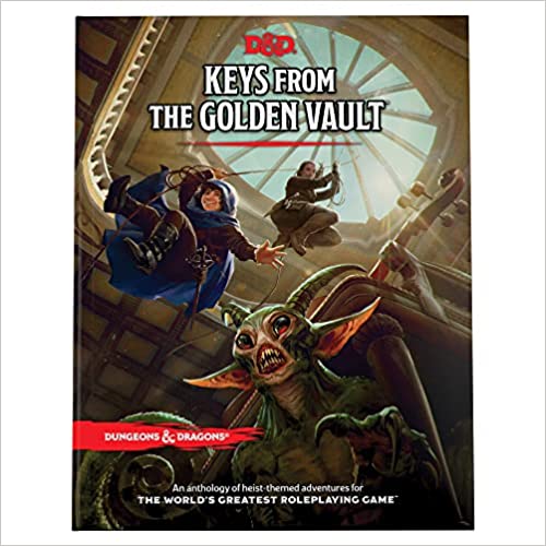Keys From the Golden Vault (Dungeons & Dragons Adventure Book) - Hardcover