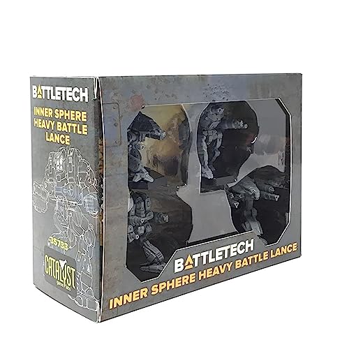 BattleTech Mini Force Pack: Inner Sphere Heavy Battle Lance