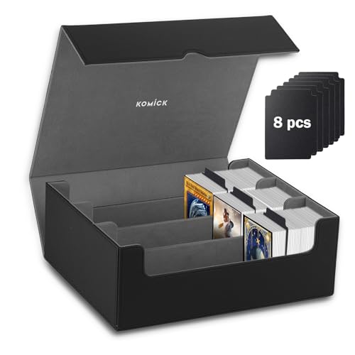 Large MTG Storage Deck Box (Black/Grey)