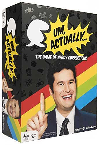 Um, Actually Deluxe Edition Board Game | The Nerdy Trivia Game Based on The Dropout Game Show | for Families Ages 12 & up | 3-8 Players | by Wiggles 3D - Deluxe Edition