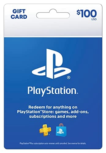 Sony PlayStation Gift Card - 100 - Traditional