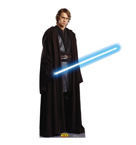 Cardboard People Anakin Skywalker Life Size Cardboard Cutout Standup - Star Wars Prequel Trilogy - Anakin Skywalker