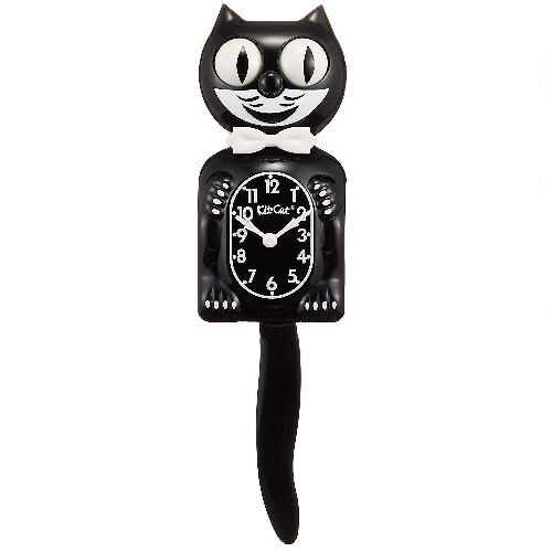 Classic Black Kit-Cat Klock / Crimson Royale