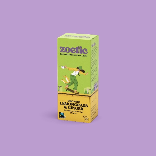 Lemongrass & Ginger Tea Bags — Zoetic