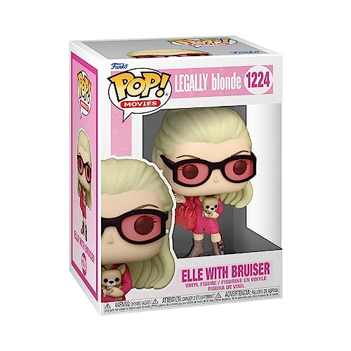 Funko Pop! Movies: Legally Blonde - Elle with Bruiser, Multicolor, 46776