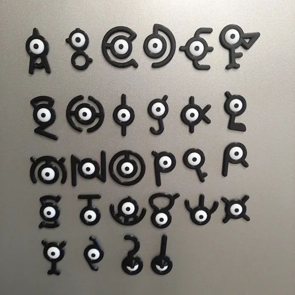 Unown Magnets
