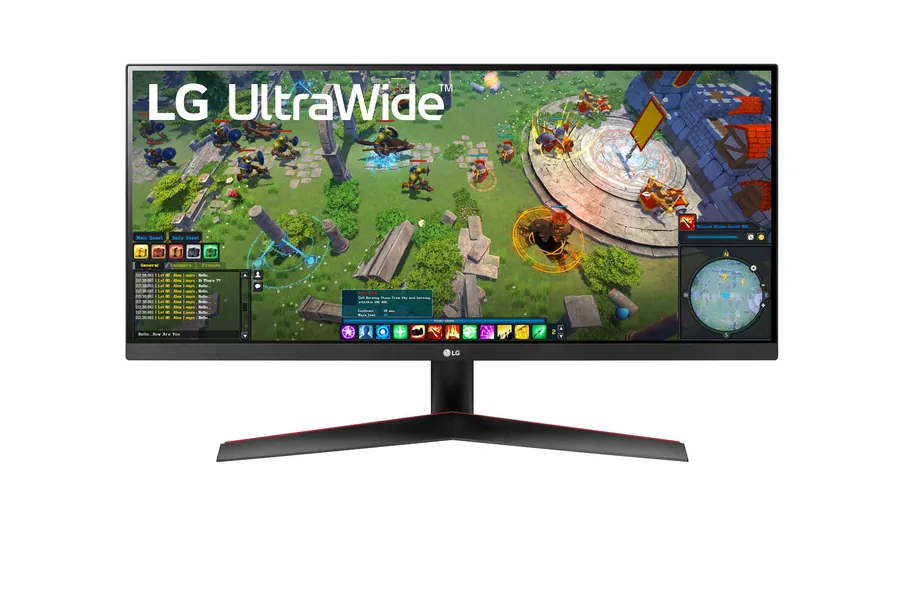 LG UltraWide Monitor 29WP60G-B - 29 inch, IPS Monitor, 60 Hz, 1 ms MBR, 21:9, 2560X1080 px, AMD FreeSync