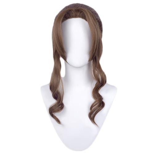 DokiDoki Game FFVII Aerith Cosplay Wig Women Blonde Hair  Final Fantasy VII Aerith Gainsborough | Aerith-PRESALE