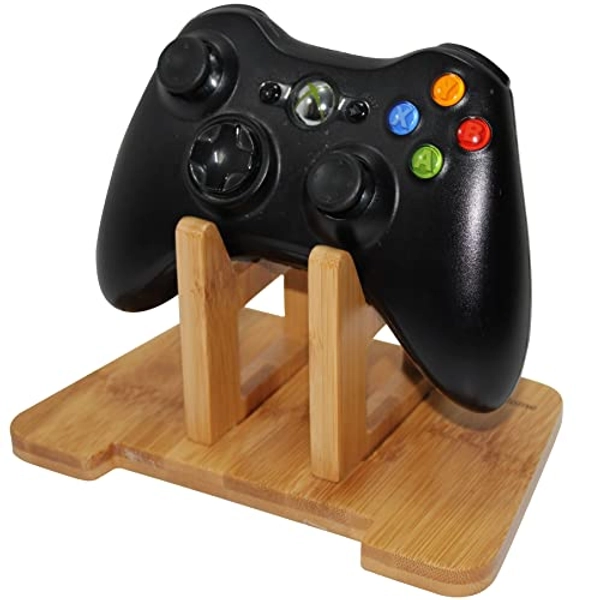 Controller Stand Holder for Desk Holder, Display Wood for PS XBOX Made from Bamboo Wooden