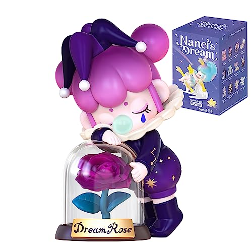 ROBOTIME Action Figure Surprise Nanci Blind Box Popular Toy Collectible Art Toy Exclusive Kawaii Fantastic Creative Gift Room Decor Desktop Cute Figure, for Christmas Birthday Party Holiday (Dream) - Single Box