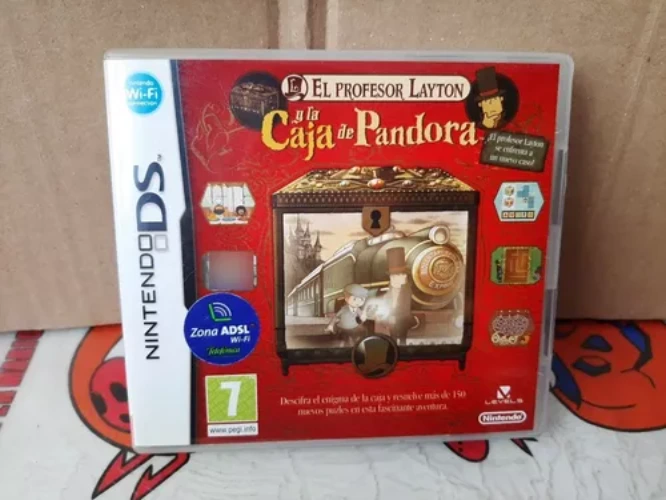 El Professor Layton Y La Caja De Pandora,ds,2ds,3ds,español