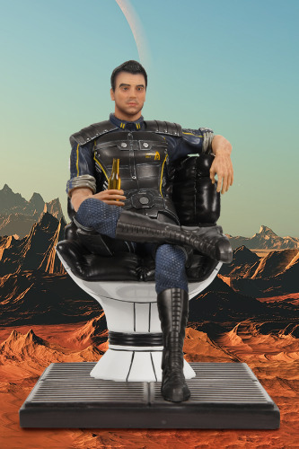 Mass Effect Kaidan Alenko Statue | Default Title